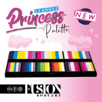 Fusion Body Art - Leannes Princess Palette (LEANNES PRINCESS PALETTE)